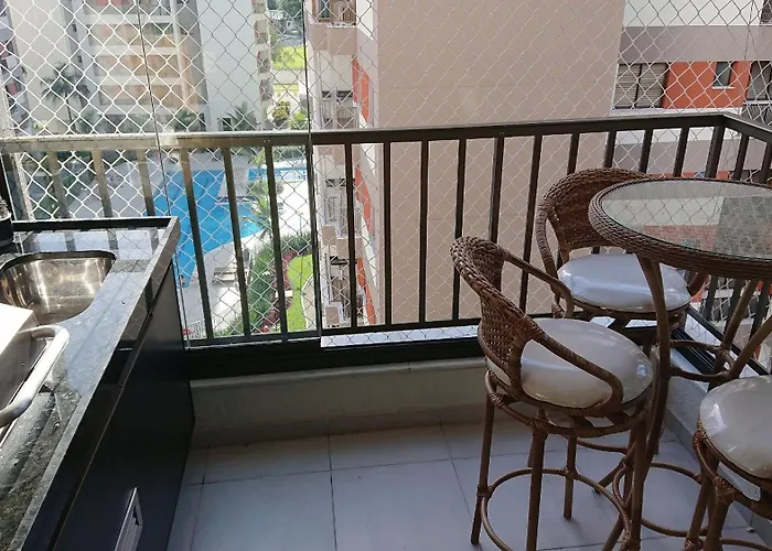 Lindo Apto Com Ar Cond Prox A Praia Martim De Sa Com Piscina Wifi Sacada Gourmet Com Churrasqueira